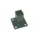 Metalen bodemplaat vierkant 10x10 cm groen 103570